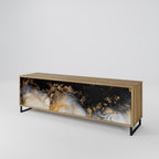 MARBLE OF TOMMORROW TV-Lowboard mit 3 Türen in Eiche-Optik