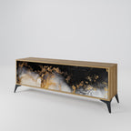 MARBLE OF TOMMORROW TV-Lowboard mit 3 Türen in Eiche-Optik