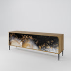 MARBLE OF TOMMORROW TV-Lowboard mit 3 Türen in Eiche-Optik
