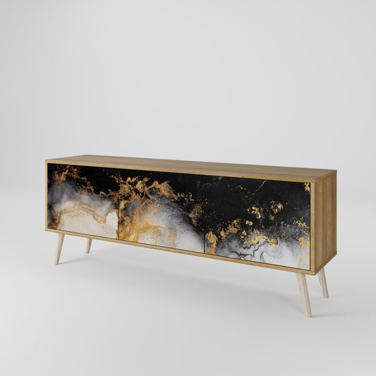 MARBLE OF TOMMORROW 3-Door TV Cabinet