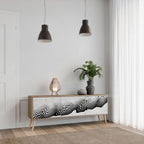 MONOCHROME MIRAGE TV-Lowboard mit 3 Türen in Eiche-Optik