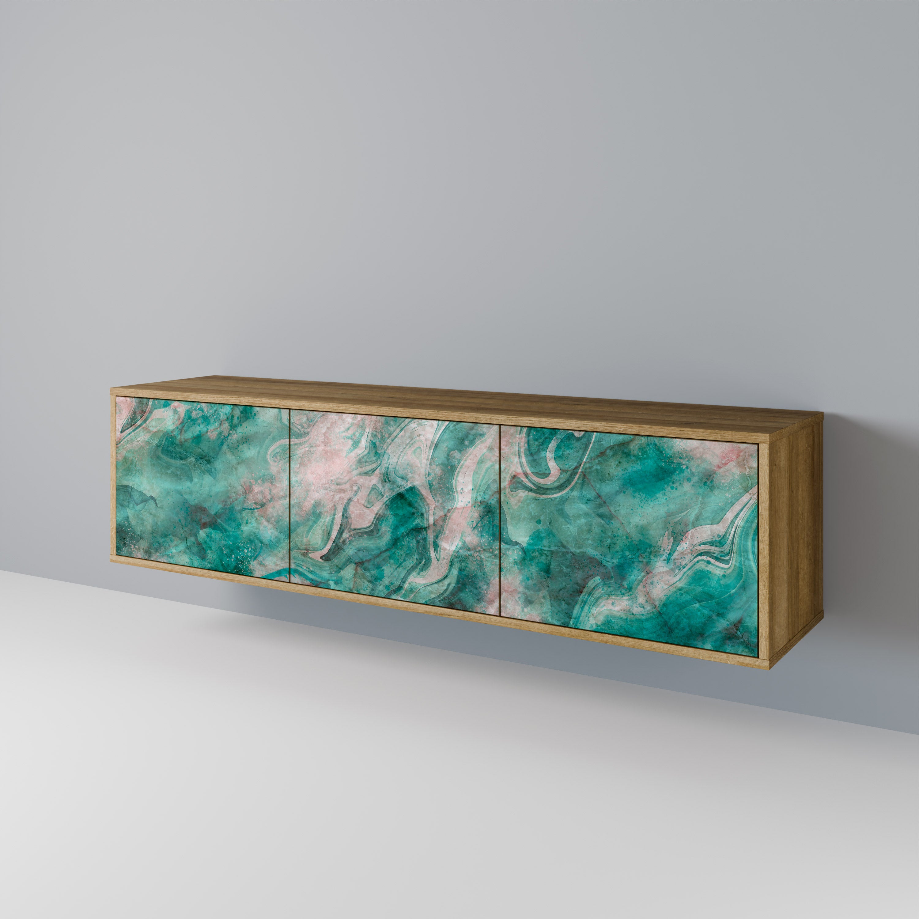 ABSTRACT ALCHEMY 3-Door TV Cabinet