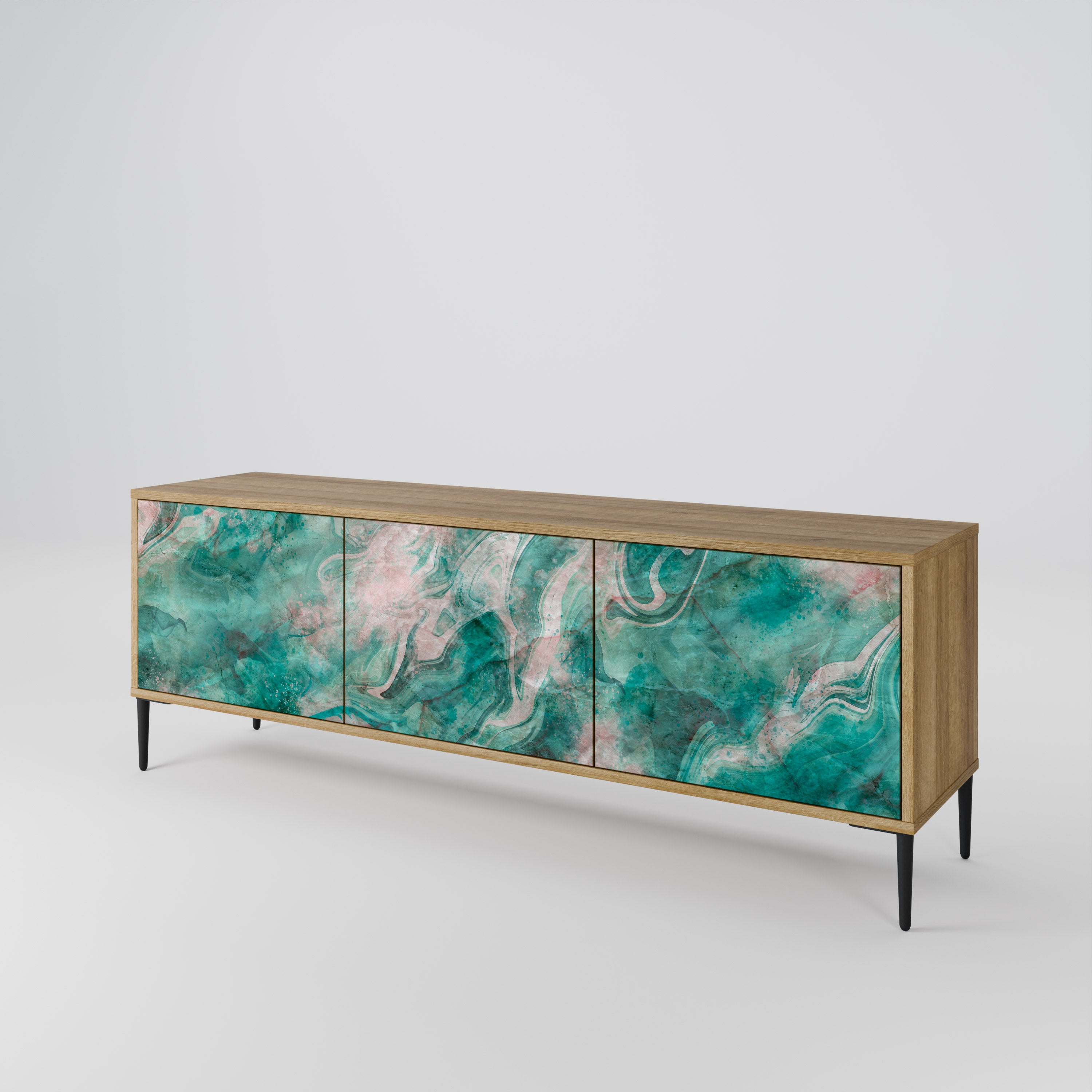 ABSTRACT ALCHEMY 3-Door TV Cabinet
