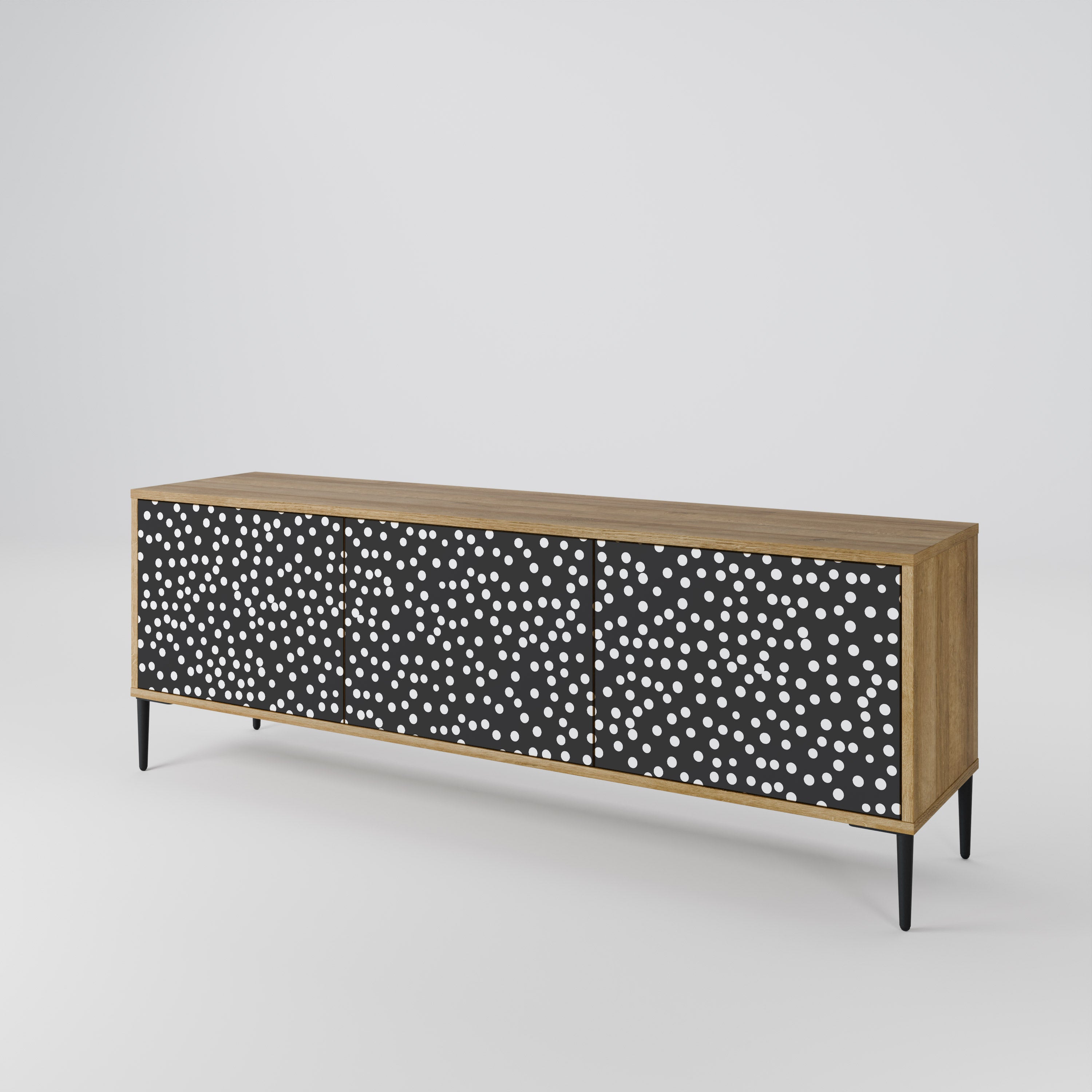 BLINDING LIGHTS 3-Door TV Cabinet
