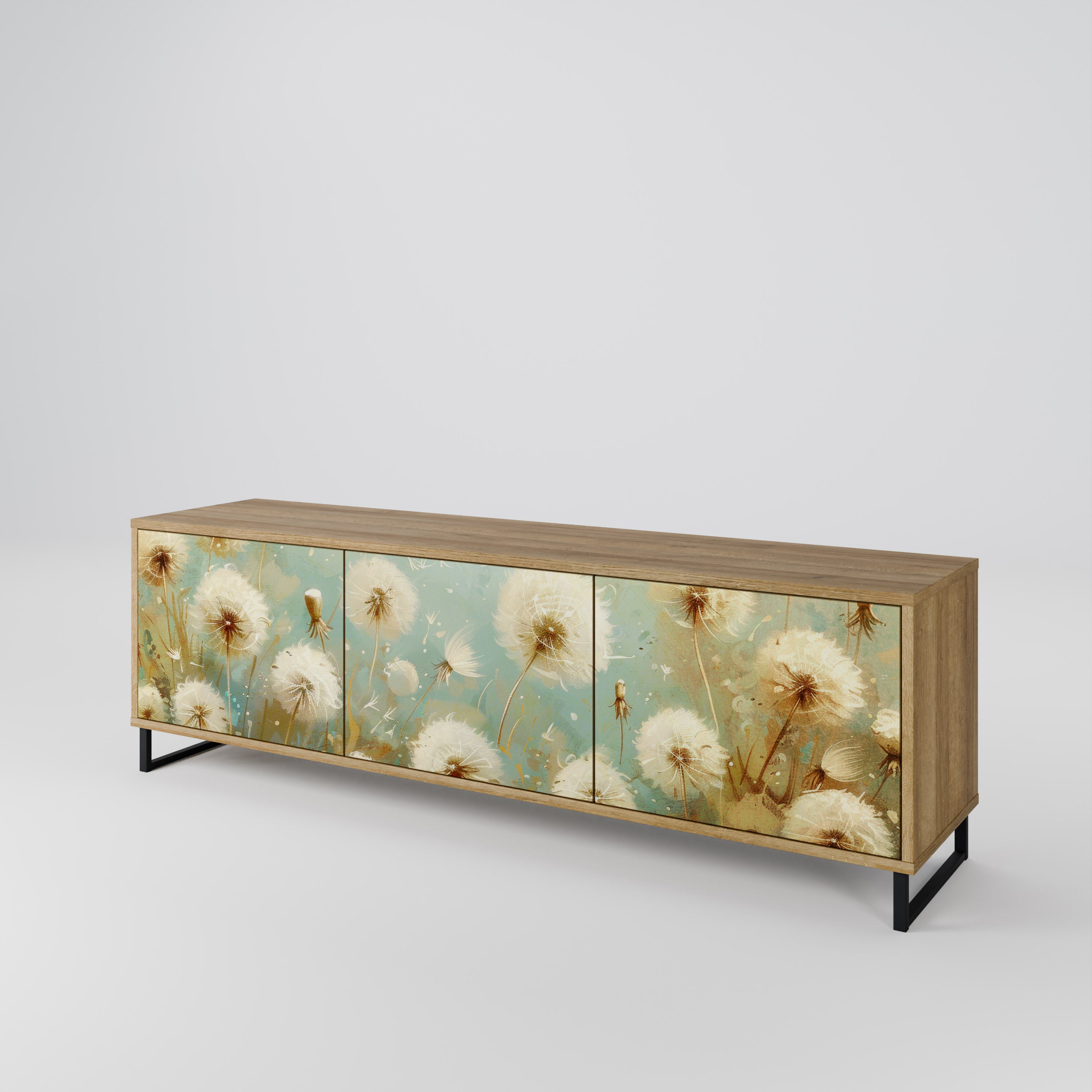 DREAMY MEADOW 3-Door TV Cabinet