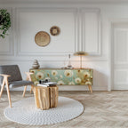 DREAMY MEADOW TV-Lowboard mit 3 Türen in Eiche-Optik