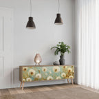 DREAMY MEADOW TV-Lowboard mit 3 Türen in Eiche-Optik