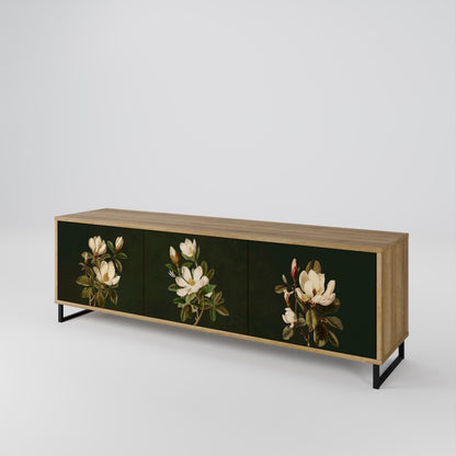 FLORAL NOIR 3-türiges TV-Lowboard