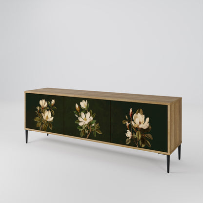 FLORAL NOIR 3-türiges TV-Lowboard