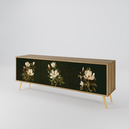 FLORAL NOIR 3-türiges TV-Lowboard