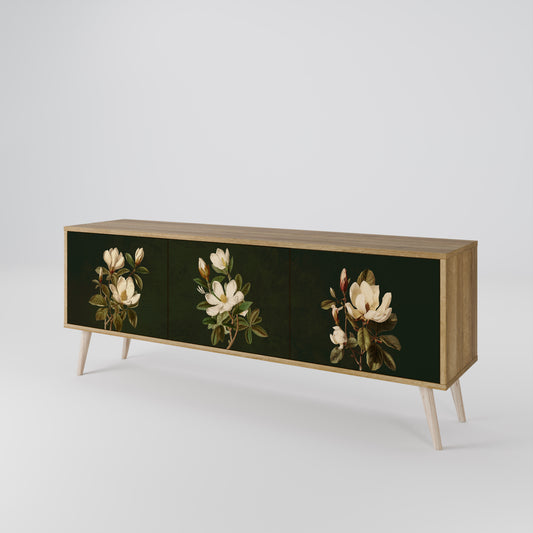 FLORAL NOIR 3-türiges TV-Lowboard