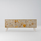 MORNING GLADE TV-Lowboard mit 3 Türen in Eiche-Optik