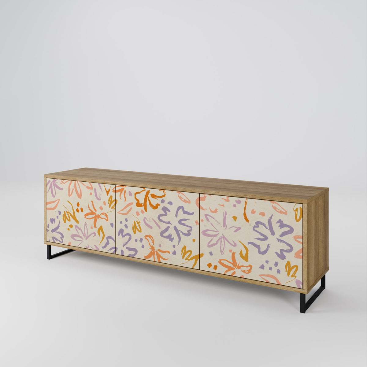 SPRING WHIMSY 3-türiges TV-Lowboard