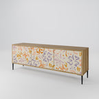 SPRING WHIMSY TV-Lowboard mit 3 Türen in Eiche-Optik