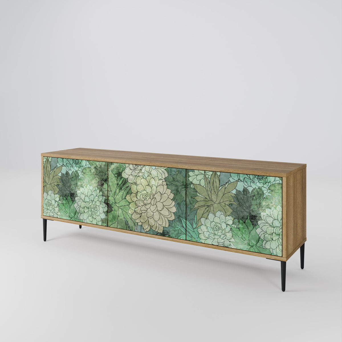 SUCCULENT CLUSTER 3-türiges TV-Lowboard