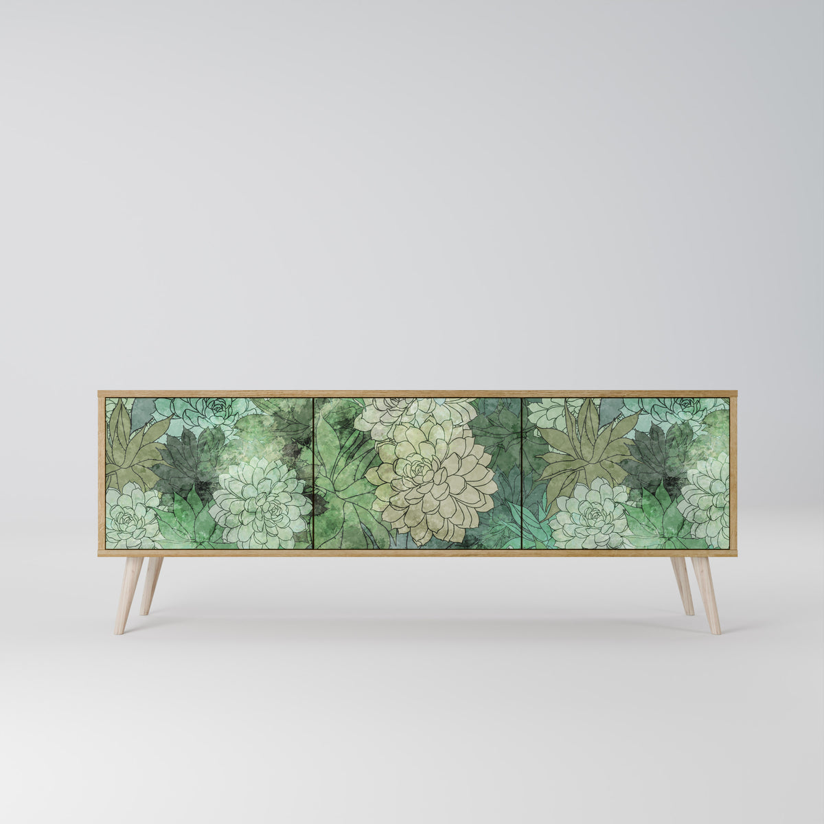 SUCCULENT CLUSTER 3-türiges TV-Lowboard