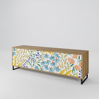 HELLO SPRING TV-Lowboard mit 3 Türen in Eiche-Optik