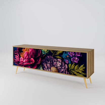 BLOOMING ELEGANCE 3-türiges TV-Lowboard