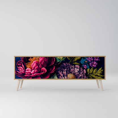 BLOOMING ELEGANCE 3-türiges TV-Lowboard