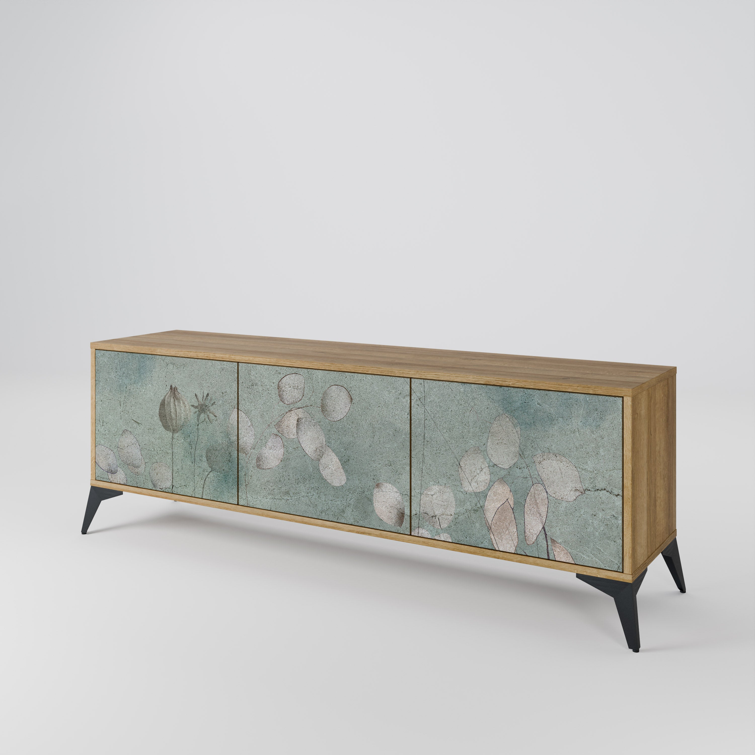 NIGHT LADY 3-Door TV Cabinet