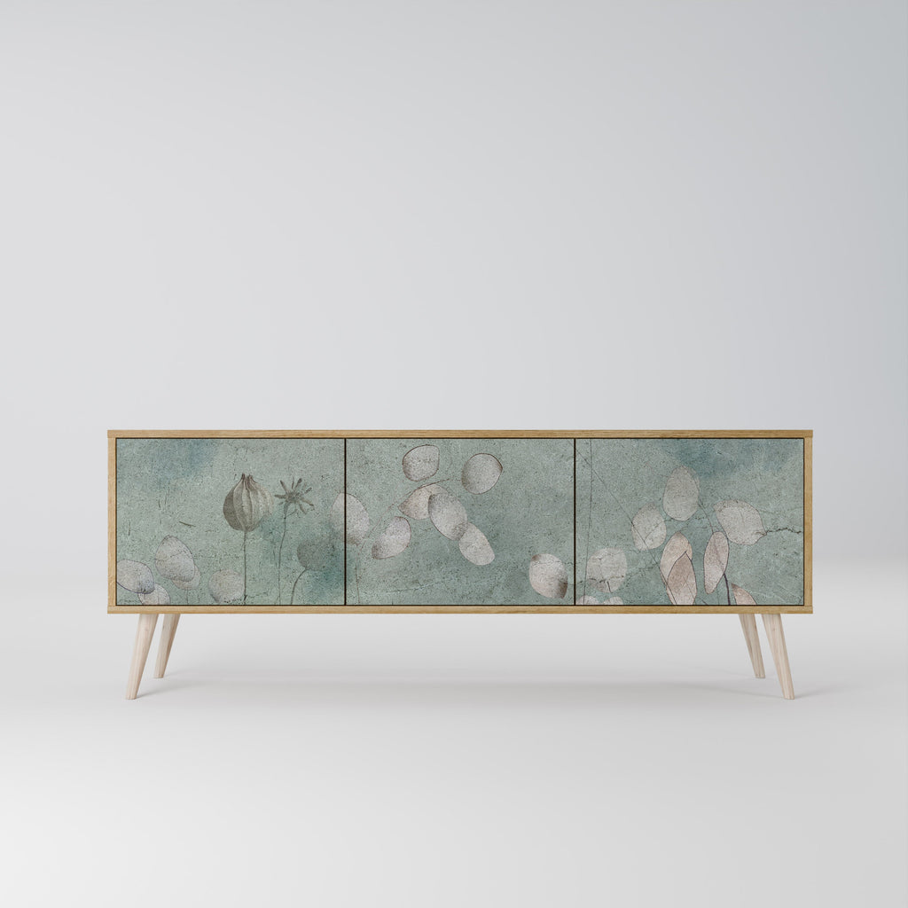 NIGHT LADY TV-Lowboard mit 3 Türen in Eiche-Optik