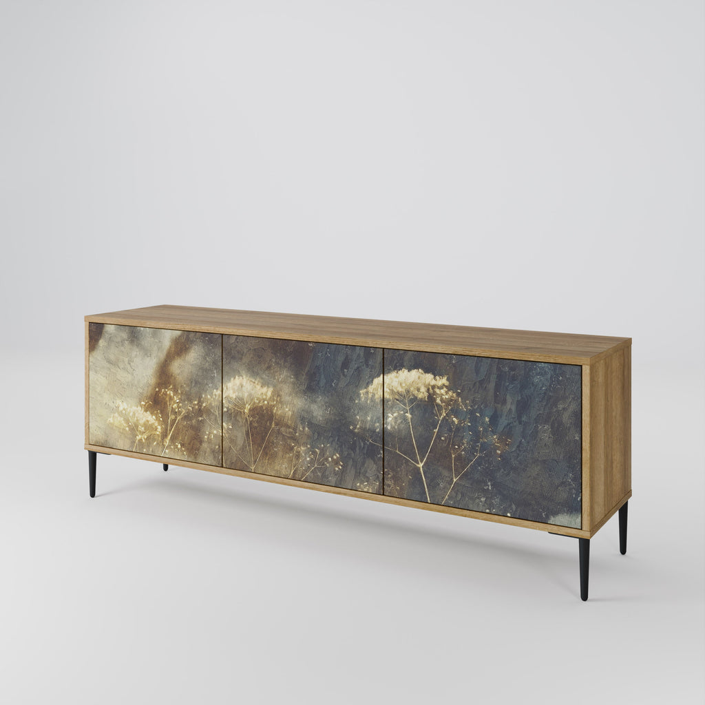 GENTLE POWER TV-Lowboard mit 3 Türen in Eiche-Optik