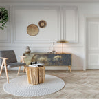 GENTLE POWER TV-Lowboard mit 3 Türen in Eiche-Optik