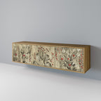 HERBAL GRACE TV-Lowboard mit 3 Türen in Eiche-Optik