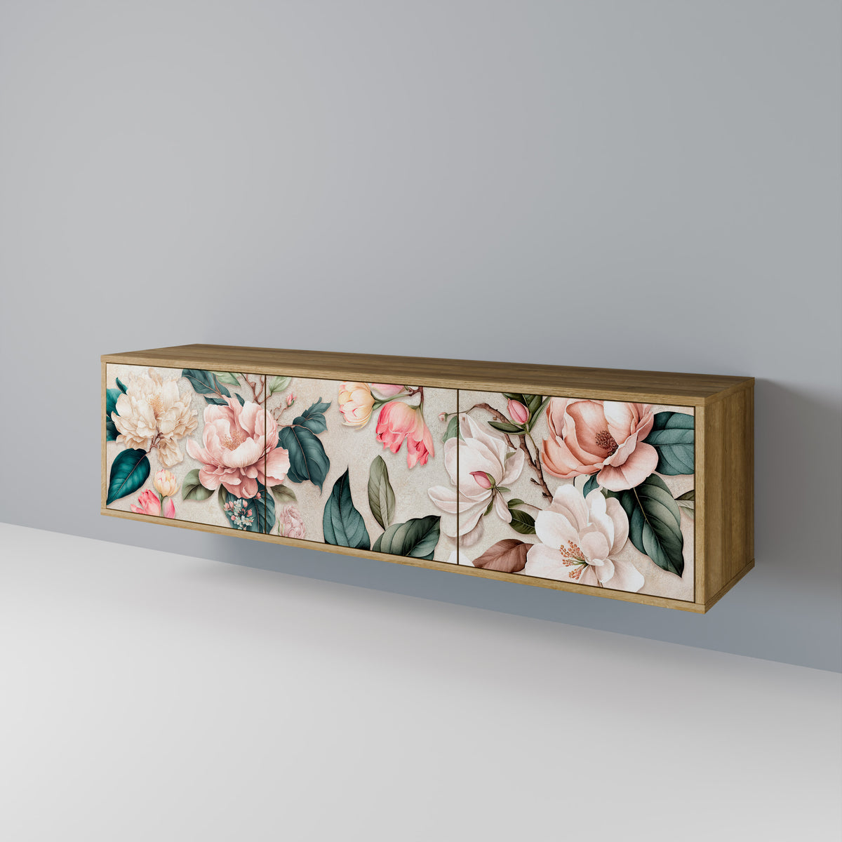FLORAL GRACE 3-türiges TV-Lowboard
