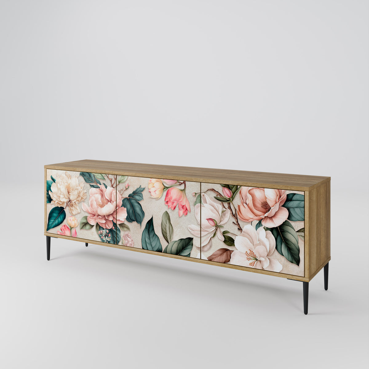 FLORAL GRACE 3-türiges TV-Lowboard