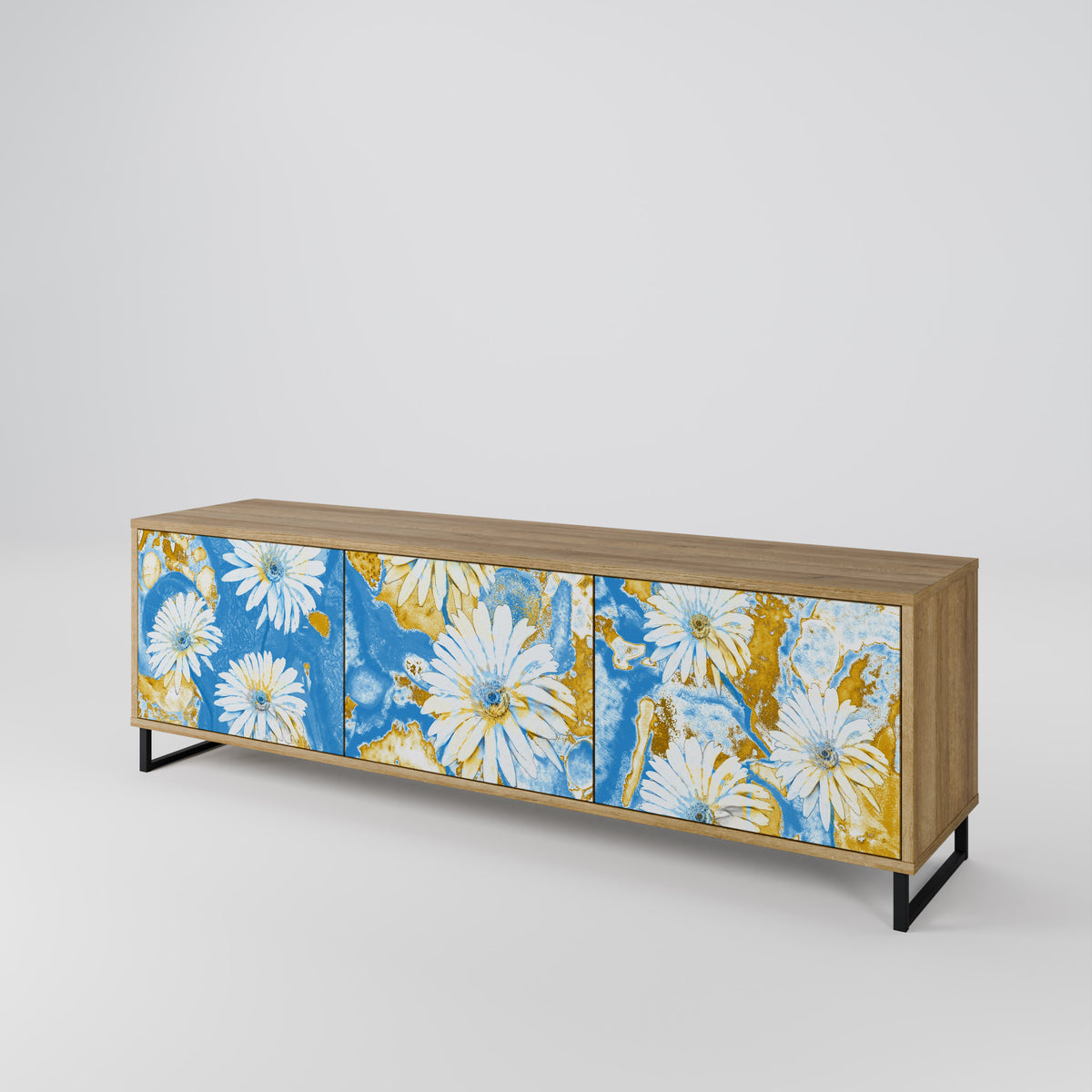 DAISY LUXE 3-türiges TV-Lowboard