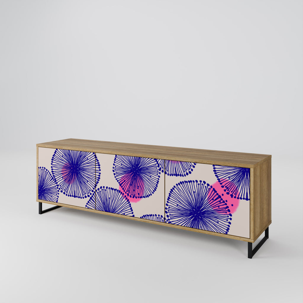 MAGIC NATURE TV-Lowboard mit 3 Türen in Eiche-Optik