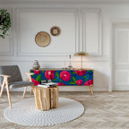 SPRING THOUGHTS TV-Lowboard mit 3 Türen in Eiche-Optik