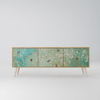 BLOOMING CHARM TV-Lowboard mit 3 Türen in Eiche-Optik