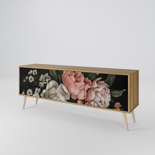LUSH ELEGANCE 3-Door TV Cabinet