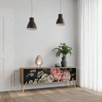 LUSH ELEGANCE TV-Lowboard mit 3 Türen in Eiche-Optik