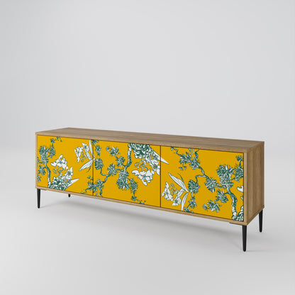 YELLOW CHINOISERIE 3-türiges TV-Lowboard