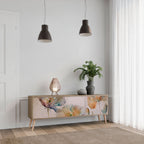 SOFTEN POPPY TV-Lowboard mit 3 Türen in Eiche-Optik