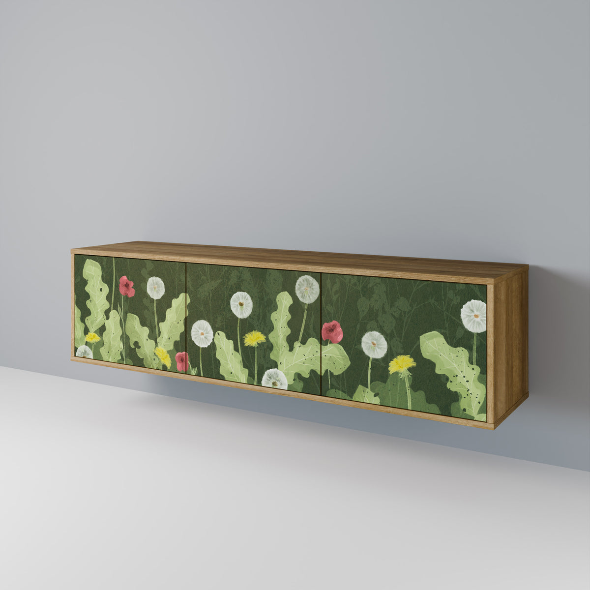DANDELION AMUSE 3-türiges TV-Lowboard