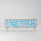 BLOOMY MORNING TV-Lowboard mit 3 Türen in Eiche-Optik