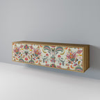 ORGANIC FOLKLORE TV-Lowboard mit 3 Türen in Eiche-Optik