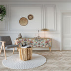 ORGANIC FOLKLORE TV-Lowboard mit 3 Türen in Eiche-Optik