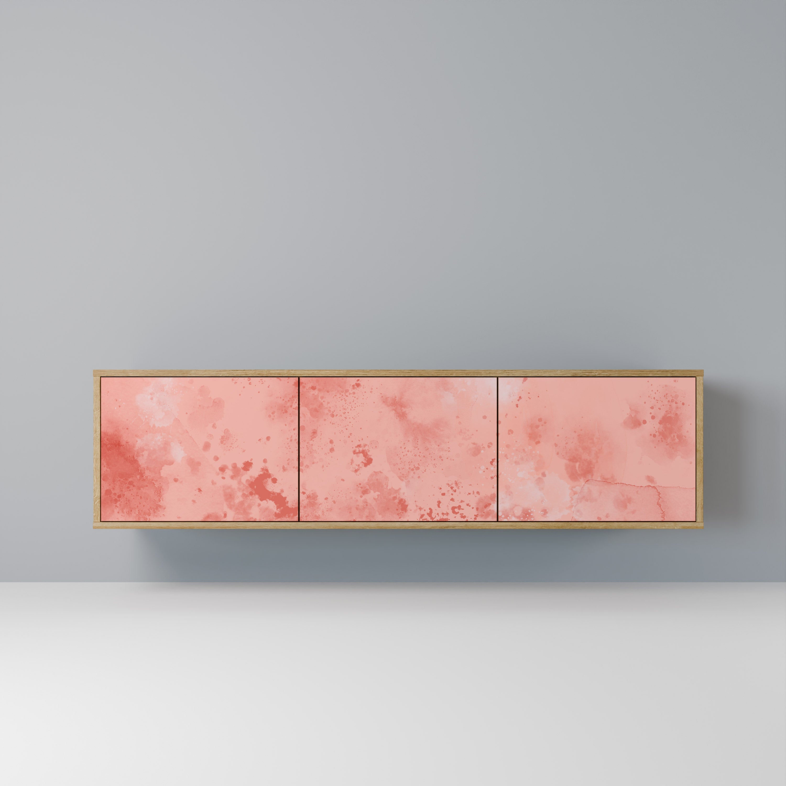 CRANE DANCE TV-Lowboard mit 3 Türen in Eiche-Optik