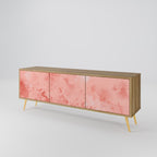 CRANE DANCE TV-Lowboard mit 3 Türen in Eiche-Optik