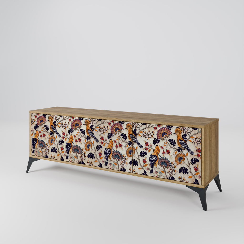 EMINENT HOOPOE TV-Lowboard mit 3 Türen in Eiche-Optik