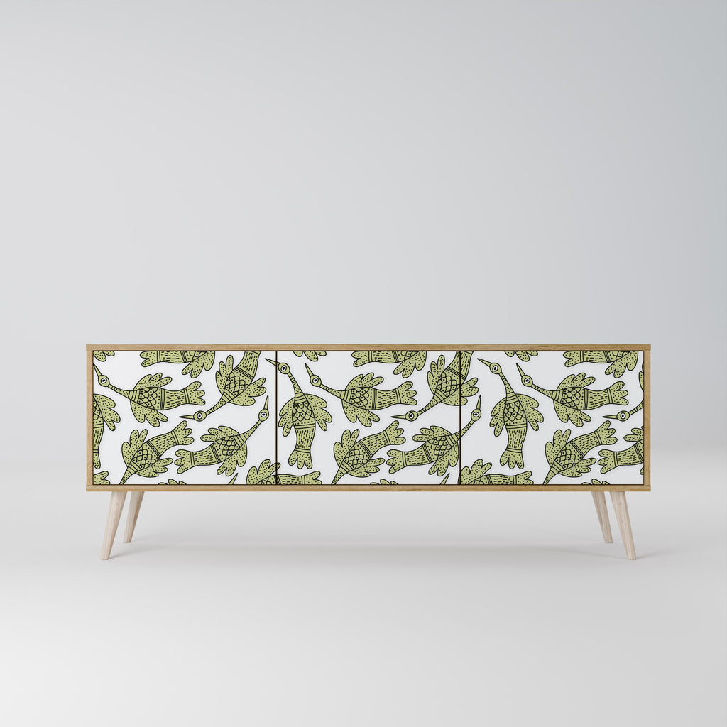 SEEDLING SONGBIRD TV-Lowboard mit 3 Türen in Eiche-Optik