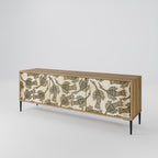 ALMONDINE SONGBIRD TV-Lowboard mit 3 Türen in Eiche-Optik