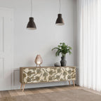 ALMONDINE SONGBIRD TV-Lowboard mit 3 Türen in Eiche-Optik