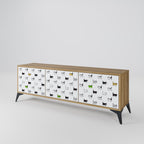 CATS COMPILATION TV-Lowboard mit 3 Türen in Eiche-Optik