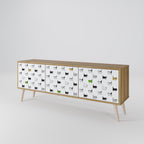 CATS COMPILATION TV-Lowboard mit 3 Türen in Eiche-Optik